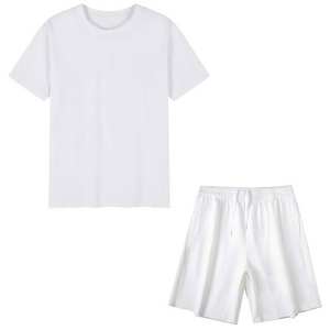 Summer Custom logo Clothing 2 Piece Tracksuit Training <b>T</b> <b>Shirt</b> Jogging <b>Mens</b> Shorts Set 100%Cotton Mans Two Piece Sets - Product Image 5
