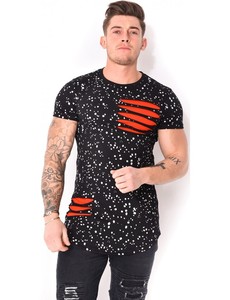 T-shirt décontracté d'été pour homme, noir, à double boutonnage, manches courtes, 100% coton, séchage rapide, tricoté - Product Image 4