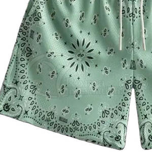 Pantalones Cortos Deportivos Transpirables de Malla con Estampado por Sublimación para Hombre 2026, Pantalones Cortos de Baloncesto de Malla para Hombre OEM - Product Image 5