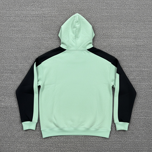 Sudadera con Capucha para Hombre, Color Verde Menta, Forro de Poliéster/Algodón, Antiarrugas, Estilo Casual, Talla Grande, para Invierno - Product Image 2