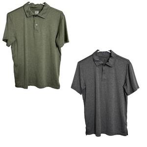 Camisa de Verano para Hombre, Antiarrugas, de Punto, con Logotipo Bordado, de Algodón, para Golf, Uniforme de Negocios, Color Sólido - Product Image 2