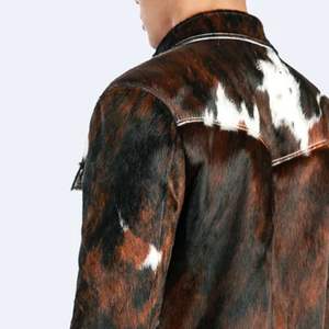 Chaqueta de Cuero Vacuno de Alta Gama para Hombre, Chaqueta de Piel de Vaca Genuina, Prenda Casual de Moda Premium para Invierno - Product Image 2