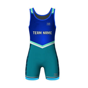 Trajes de Lucha Profesionales de Spandex de Alta Calidad para Hombre, Elásticos, Ligeros, de Secado Rápido, Transpirables, Estampados por Sublimación, Talla XL - Product Image 2