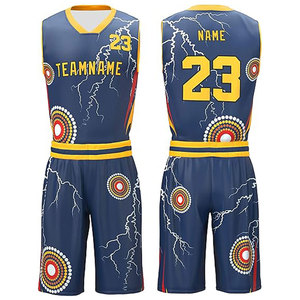 Nuevo Uniforme de Baloncesto de Alta Calidad, 100% Poliéster, Secado Rápido, Transpirable, Unisex, Manga Corta, Color Personalizado - Product Image 3