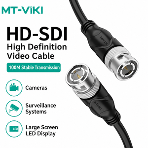 Câble vidéo coaxial MT-VIKI <span class=keywords><strong>20M</strong></span> HD-SDI/3G-SDI <span class=keywords><strong>BNC</strong></span>, câble <span class=keywords><strong>BNC</strong></span> mâle-mâle 75-5, DVR - Product Image 1