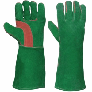 Gants de soudage en cuir de vachette renforcé haute performance, certifiés CE, antistatiques, robustes, pour la construction et la sécurité - Product Image 4