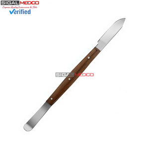 Espátula Dental de Acero Inoxidable para Mezclar Yeso y Alginato, Herramienta de Laboratorio para Modelar Porcelana, Instrumento Dental de Doble Punta - Product Image 2
