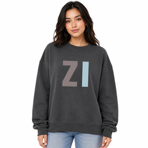 Heavyweight Cotton Fleece Women Sweatshirts Oversized Crew Neck Casual Streetwear Pullover Graphic Print Custom Logo Hoodies - Product Image 1
