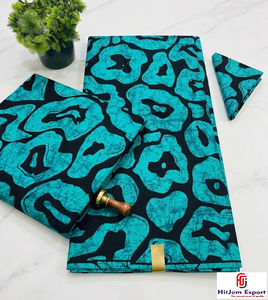 High Quality African Wax Print Ankara Cotton Fabric Custom Sewing Fashion Textile Manufacturer Wholesale - Product Image 1