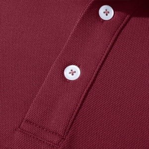 Reliable Factory Long Sleeve Polo Shirt For Men Cotton Blend OEM - Product Image 4