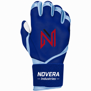 High Quality Customized Short Cuff Baseball Softball Batting Gloves Sheepskin Lightweight Breathable Design <b>Hook</b> Loop Closure - Product Image 2