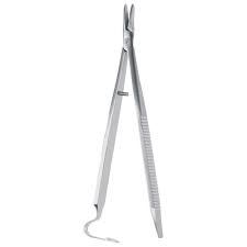 Instrumentos Oftálmicos Quirúrgicos Manuales Barraquer de Precisión, Portacuchillas de 11.5 cm con Bloqueo de Trinquete, Acero Inoxidable, Mandíbula de 12 mm, CE - Product Image 6