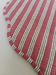 Set de table moderne personnalisable en coton matelassé imprimé léopard patchwork, fin, réversible, lavable en machine, multi-formes - Product Image 4