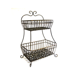 Modern Iron Wire Storage <b>Basket</b> for Dining Table Fruit <b>Bread</b> Snacks Decorative and Utility Display Solution - Product Image 3