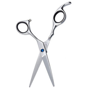 Professional Barber Salon Shears Hair Cutting <b>Mustache</b> Beard Shears Adjustable Screw Stainless Steel Beauty Hairdressing - Product Image 6