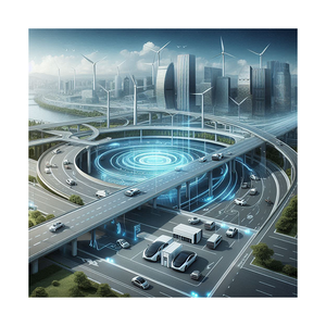 DriveFleet Next-Gen Roadside EV Charging Solutions pour les entreprises EcoFleet Renewable Expressway EV Charging Network Logistics - Product Image 3