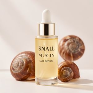 Sérum, crème et lotion hydratante pour le visage à l'essence de bave d'escargot, marque privée ODM/OEM, pour le soin de la peau et la réduction des rides - Product Image 1