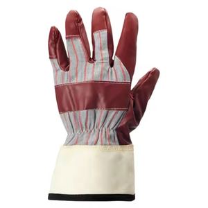 Premium Sheep Grain Leather Safety Gloves Soft Comfortable Smooth for Industrial Work Household Gardening Hand <b>Arm</b> Protection - Product Image 5