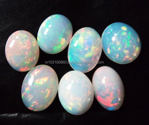 Ethiopian Opal Gemstone White Color High Quality Best Price Loose Gemstone Wholesale Gemstone Supplier Cabochon PDM <b>Gems</b> - Product Image 3