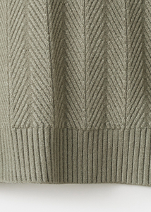 Men 100% Cotton Knitted Sweater Soft Warm Winter Wear Cozy Texture Stylish Fit Casual Breathable Lightweight Design Pullover - Product Image 6