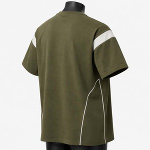 เสื้อยืดแขนยาวสีเขียวมะกอกสำหรับผู้ชาย ปี 2026 ทรงปกติ คอโอ แห้งเร็ว สีพื้น ผ้าโพลีเอสเตอร์ 100% - Product Image 5