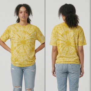 Manufacturer Casual Vintage Women Acid Wash T <b>Shirt</b> Heavyweight High Quality 100% Cotton Crew Neck Half Sleeve Acid Wash T <b>Shirt</b> - Product Image 6