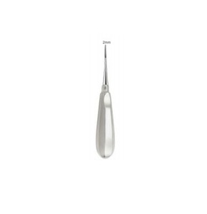เครื่องมือถอนรากฟันแบบปลายมน Upper Roots Round Point ทำจากสแตนเลส - Product Image 1