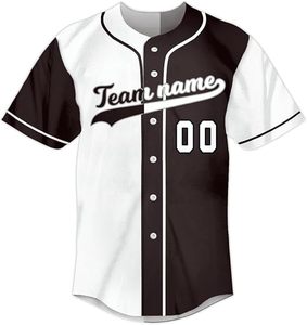 Wholesale Good Quality Custom Sublimation Printed Mesh Custom Made Tackle Twill Baseball Jersey for Men - Product Image 3