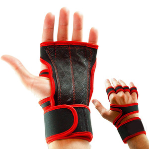 Custom Men Women's Workout Gloves Exercise Breathable Polyester Gym Training Gloves For Weight Lifting Powerlifting & Cycling - Product Image 2