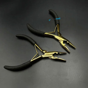 Pince à cheveux à dents de type broyeur, à forte adhérence, écologique, avec logo personnalisé, qualité chirurgicale, pour extensions capillaires - Product Image 6