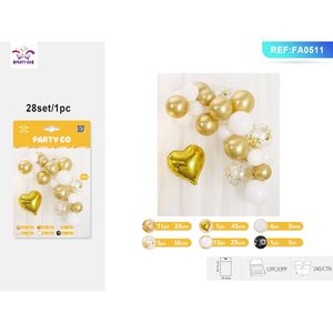 Paquete de 20 Globos de Látex Mate de Alta Calidad, Diseño Largo y Elegante para Decoración de Fiestas - Product Image 3