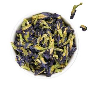 Dried butterfly pea flowers natural blue ingredient for beverage production tea processing bulk vietnam supply direct bulk use - Product Image 1