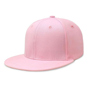 หมวกแก๊ปแบบ Snapback สีชมพู Unisex 6 แผง ทรงเบสบอล ผ้าทวิล สไตล์สตรีทลำลอง ใส่ได้ทุกฤดู ขนาดผู้ใหญ่ 58-60 ซม. - Product Image 2
