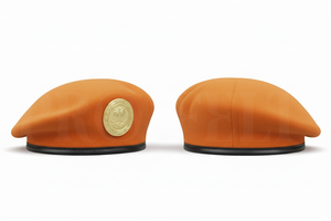 Boina de Lana Personalizada con Insignia Metálica OEM, Estilo Clásico de Uniforme, Gorra Plana para Hombre, Gorras con Visera Bordada con Logotipo Personalizado - Product Image 2