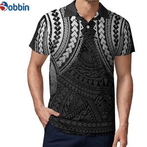 Camisa Formal Transpirable para Hombre, Sublimada, Antiarrugas, con Logotipo Bordado en la Parte Delantera, Manga Corta, Cierre de Botones, Spandex/Poliéster - Product Image 1