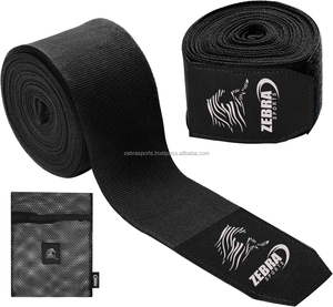 Bandages de boxe pour MMA, bandages de poignet pour Kickboxing, gants intérieurs d'arts martiaux, bandages pour sac de frappe, sangles de pouce Muay Thai – Vente en gros - Product Image 2