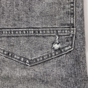 Shorts décontractés pour hommes grande taille, personnalisables avec logo, qualité supérieure, style urbain, effet délavé et usé - Product Image 4