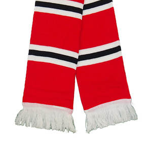 สินค้าส่งเสริมการขายของสโมสรฟุตบอล ผ้าพันคอแฟนคลับฟุตบอลแบบปัก  ผ้าพันคอฟุตบอลแบบสั่งทำ OEM - Product Image 6