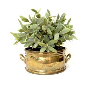 Jardinière en métal design pour collection d'accessoires de maison haut de gamme, offrant une présentation élégante des plantes avec une finition durable - Product Image 3