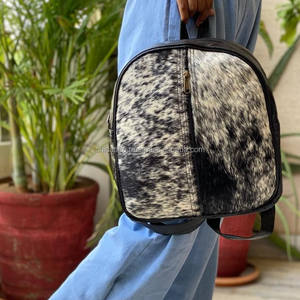 กระเป๋าสะพายหลังแบบหนังวัวแท้ย้อนยุคทำด้วยมือมีสไตล์ใหม่กระเป๋าสะพายหลังใช้ได้ทั้งชายและหญิงแบบลำลอง - Product Image 3