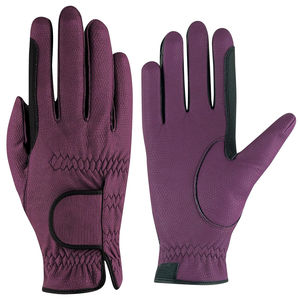 Gants d'équitation professionnels en cuir synthétique, gants d'équitation, logo personnalisé, service OEM - Product Image 5