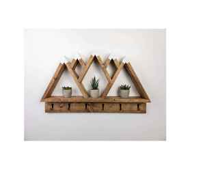 Modern White Floating Shelf Set Wall Mount Elegant Gold Metal Bracket Storage Ledge Book Plant Display Organizer Rack Pair - Product Image 2