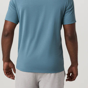 Custom <b>Logo</b> Designing With Short Sleeves And High Quality Design With Cheap Factory Rate For Wholesale Bulk Buyers / Men T Shirt - Product Image 5