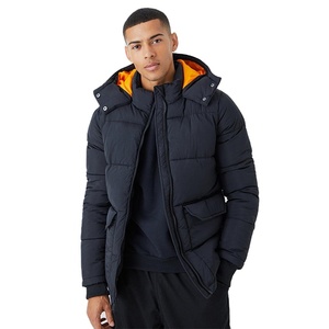 Veste de sport d'hiver de haute qualité personnalisée avec logo sur le devant, respirante, à séchage rapide, écologique, pour hommes, avec rembourrage en polyester - Product Image 5