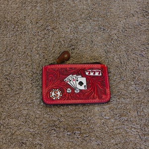 Nouvel Arrivage 2026 – Portefeuille Porte-Cartes en Cuir Véritable Venus pour Femme, Orné de Motifs Floraux et Gravé à la Main, Vente en Gros - Product Image 2