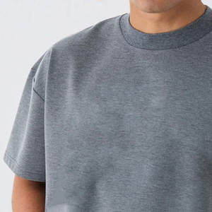 Nueva Llegada: Camisetas Ecológicas de Algodón Pesado Personalizadas con Cuello Redondo y Corte Holgado para Hombre - Product Image 3