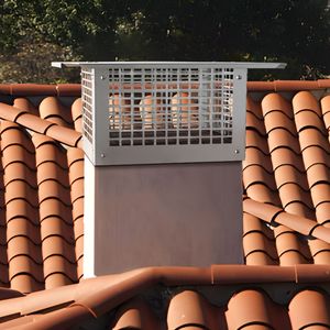 Coperchio per Camino in Acciaio Inox 304, 13 x 9 Pollici, Pratico e Resistente, Accessorio Facile da Installare - Product Image 4