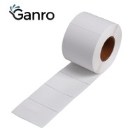 Etiqueta Térmica Directa Personalizada Zebra 32x19 32x25, Papel Adhesivo Blanco, Etiqueta de Código de Barras Personalizada