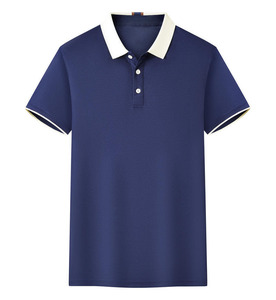 เสื้อโปโลผู้ชายแขนสั้น ปกคอปก ปักโลโก้ตามแบบ OEM ดีไซน์พิมพ์ลาย สำหรับฤดูใบไม้ผลิและฤดูร้อน เนื้อผ้าเบาและระบายอากาศได้ดี - Product Image 6