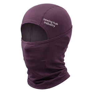 Pasamontañas Unisex Color Morado Ciruela, Máscara Térmica para Esquí, Protector Facial Antipolvo, Transpirable, para Ciclismo y Deportes al Aire Libre - Product Image 4